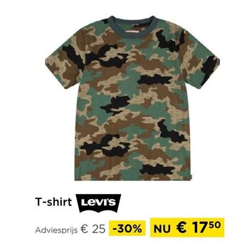 Molecule T-shirt Levi's aanbieding