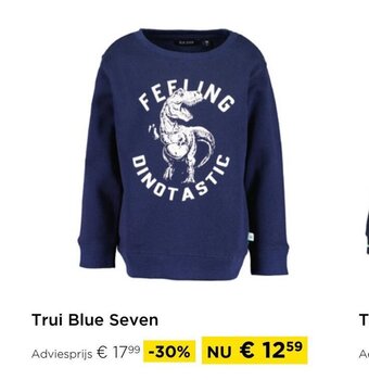 Molecule Trui Blue Seven aanbieding