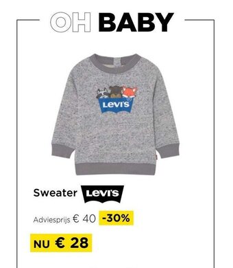 Molecule Sweater Levi's aanbieding