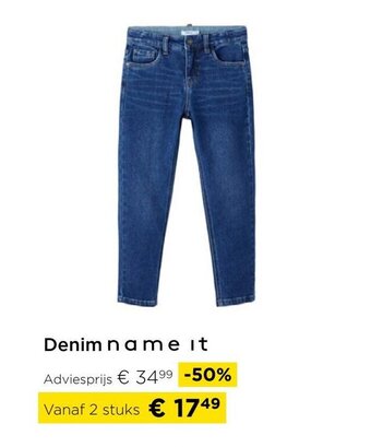 Molecule Denim n a m e i t 2 stuks aanbieding