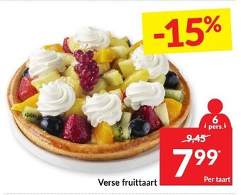 Intermarché Verse fruittaart aanbieding