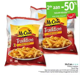 Mccain frieten tradition