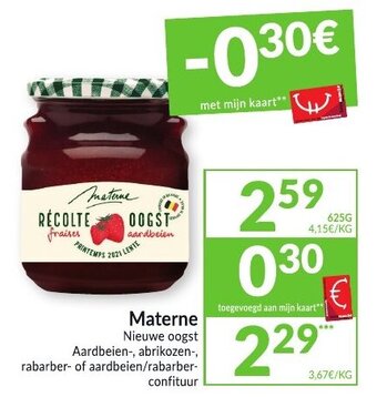 Intermarché Materne aanbieding