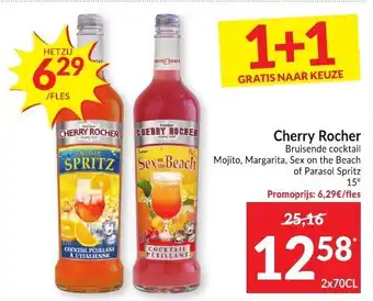 Cherry rocher 2x70 cl