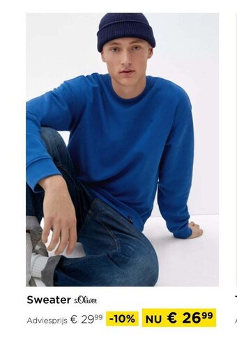 Molecule Sweater s.Oliver aanbieding