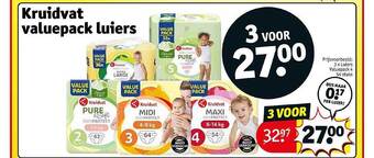 Kruidvat Kruidvat valuepack luiers aanbieding