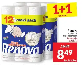 Renoca keukenrol flexi absorption