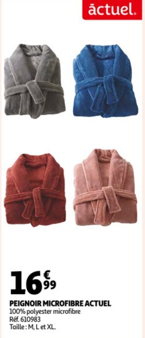 Peignoir Microfibre Actuel