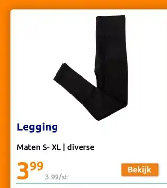 Action Legging Matens S-XL diverse aanbieding