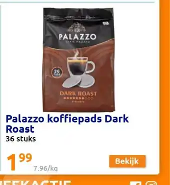 Palazzo koffiepads Dark 36 stuks