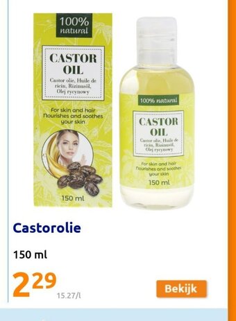 Action Castorolie 150 ml aanbieding