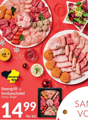 Intermarché Steengrill of fondueschotel aanbieding