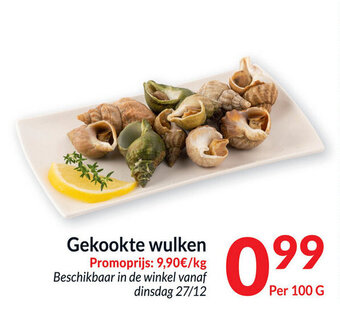 Intermarché Gekookte wulken aanbieding