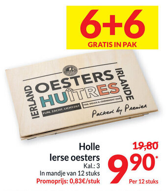 Intermarché Holle lerse oesters aanbieding