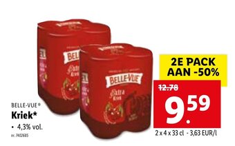 Lidl Belle-Vue Kriek aanbieding
