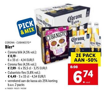 Corona - Cubanisto Bier