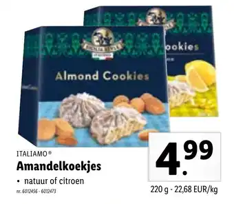 Italiamo Amandelkoekjes
