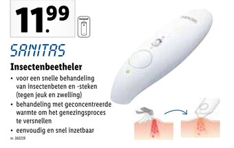 Lidl Sanitas Insectenbeetheler aanbieding