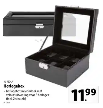 Lidl Auriol Horlogebox aanbieding