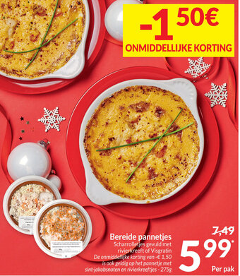 Bereide pannetjes