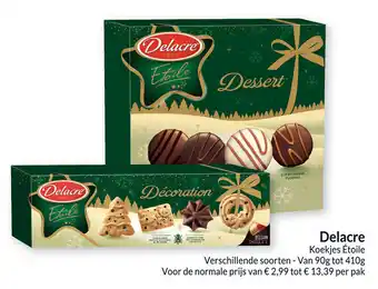 Intermarché Delacre Koekjes Etoile aanbieding