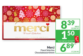 Merci Finest Selection Chocoladeassortiment
