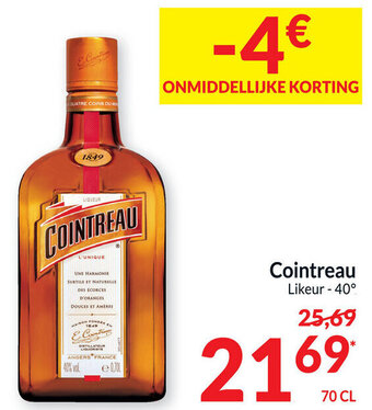 Intermarché Cointreau aanbieding