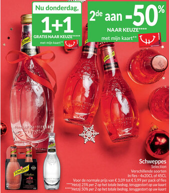 Intermarché Schweppes aanbieding