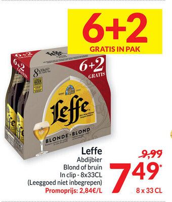 Intermarché Leffe Abdijbier aanbieding