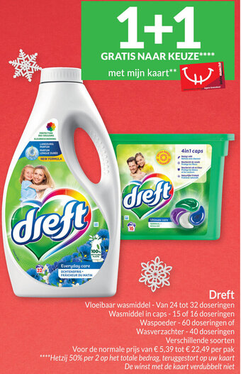 Intermarché Dreft Vloeibaar wasmiddel aanbieding