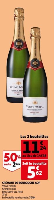 Auchan Cremant De Bourgogne AOP aanbieding