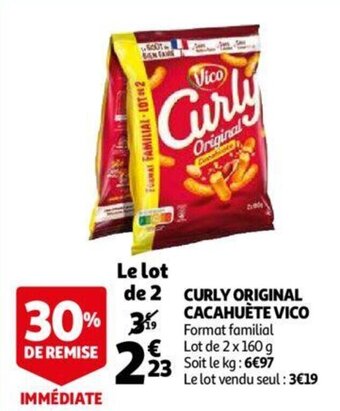 Curly Original Cacahuete Vico