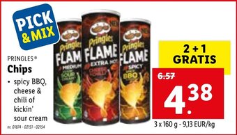 Lidl Pringles Chips aanbieding