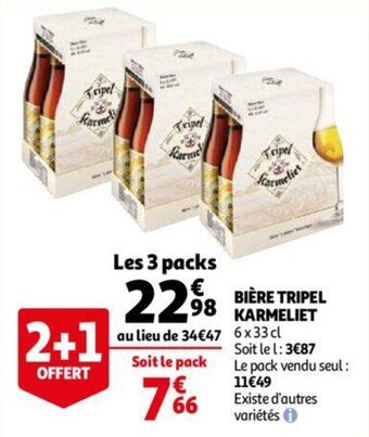 Biere Tripel Karmeliet