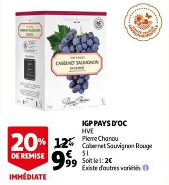 Auchan IGP Pays D'Oc aanbieding