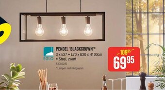 HandyHome Pendel blackcrown aanbieding