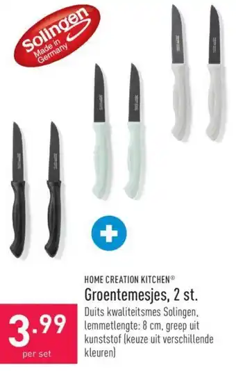 ALDI Groentemesjes per set aanbieding
