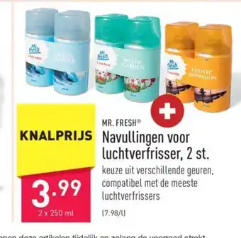 ALDI Navullingen voor luchtverfrisser 2 x 250 ml aanbieding
