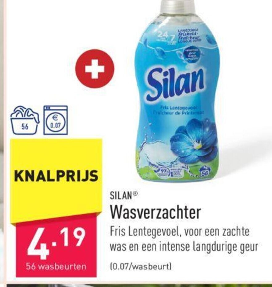 Wasverzachter promotie bij ALDI