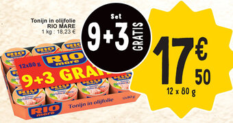 Cora Rio Mare Tonijn in olijfolie aanbieding