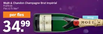 Albert Heijn Moet & Chandon Champagne Brut Imperial 0.75 liter aanbieding