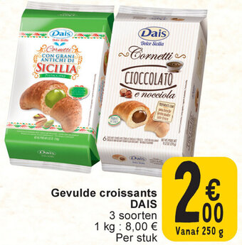 Cora Dais Gevulde croissants aanbieding
