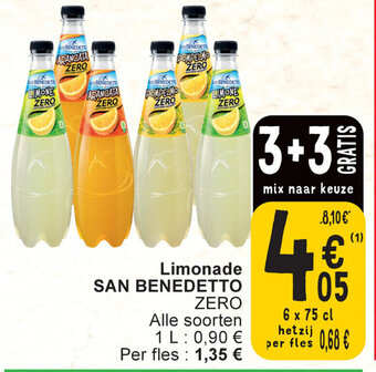 Cora San Benedetto Limonade aanbieding
