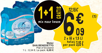 Cora San Benedetto Water aanbieding