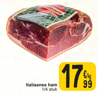 Cora Italiaanse ham aanbieding