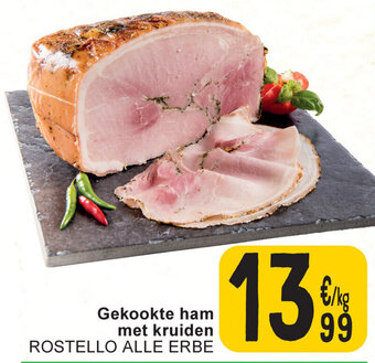 Cora Gekookte ham met kruiden aanbieding