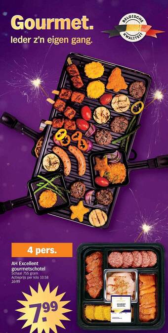 Albert Heijn Ah excellent gourmetschotel aanbieding