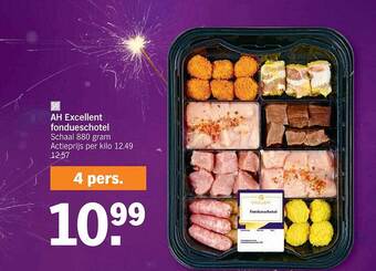 Albert Heijn Ah excellent fondueschotel aanbieding