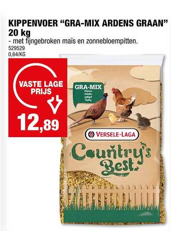 Hubo Kippenvoer gramix ardens graan aanbieding