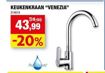 Hubo Keukenkraan venezia aanbieding